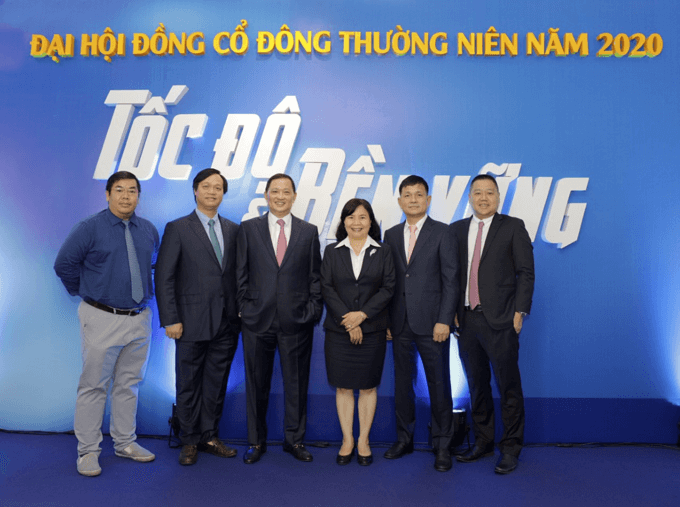 HĐQT Phát Đạt tại cuộc họp Đại hội Cổ đông thường niên 2020.