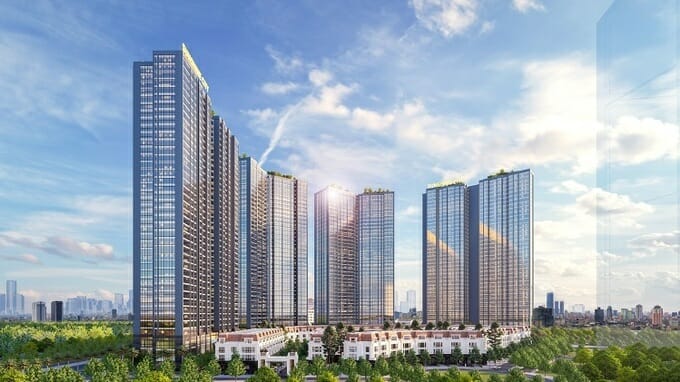 Phối cảnh dự án Sunshine City được thiết kế theo hướng 5 sao tại Tây Hồ