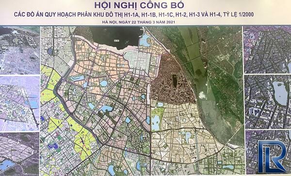 Hà Nội công bố quy hoạch khu vực nội đô hơn 2.700ha
