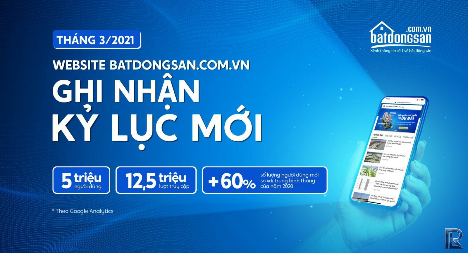 Batdongsan. Com. Vn đạt kỷ lục mới với 5 triệu người dùng