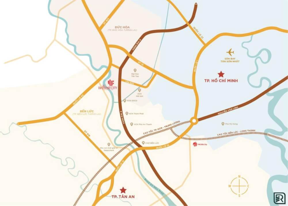 The Diamond City<br/></noscript>VỊ TRÍ KẾT NỐI CHIẾN LƯỢC