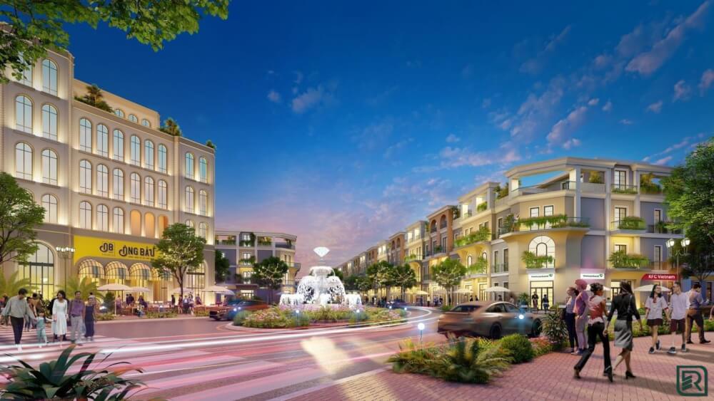 The diamond city - ý tưởng của quảng trường hà lan tại malacca