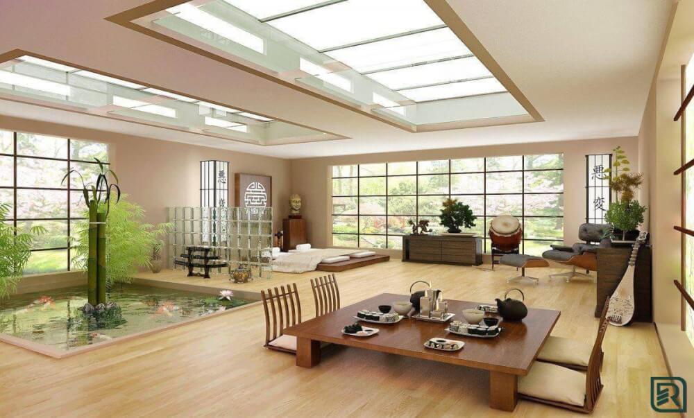 Thiết kế nội thất chung cư phong cách nhật bản tối ưu hóa không gian