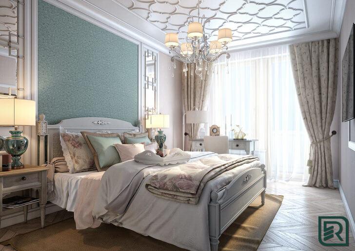 Phòng ngủ đẹp với nội thất thiết kế và ứng dụng linh hoạt trong không gian