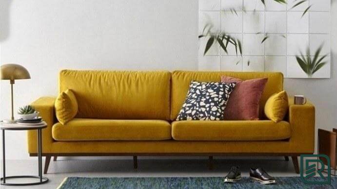 Sofa đôi - sự lựa chọn tuyệt vời cho phòng khách nhỏ