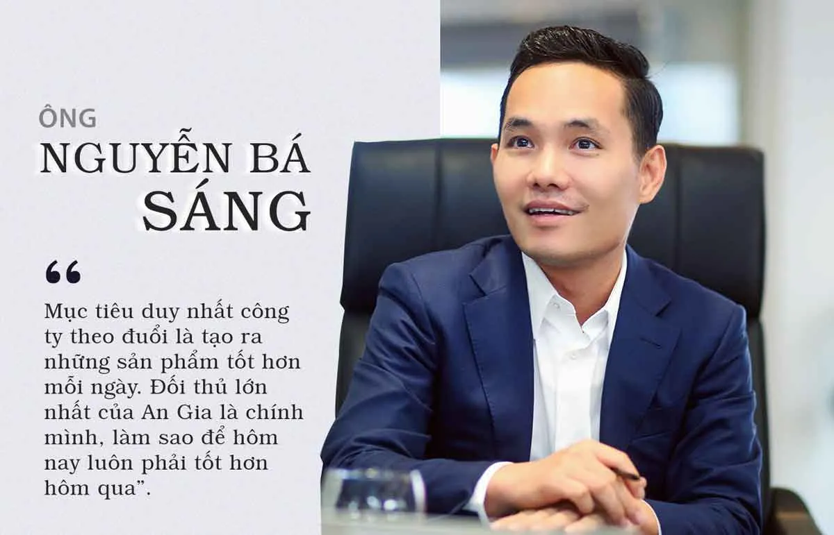 Ông Nguyễn Bá Sáng - Chủ tịch HĐQT Tập đoàn An Gia Group