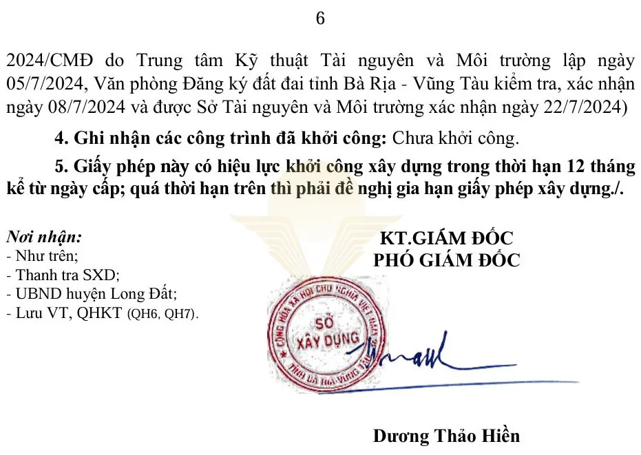 Văn bản pháp lý Gold Coast Vũng Tàu xác nhận đủ điều kiện mở bán sản phẩm dự án