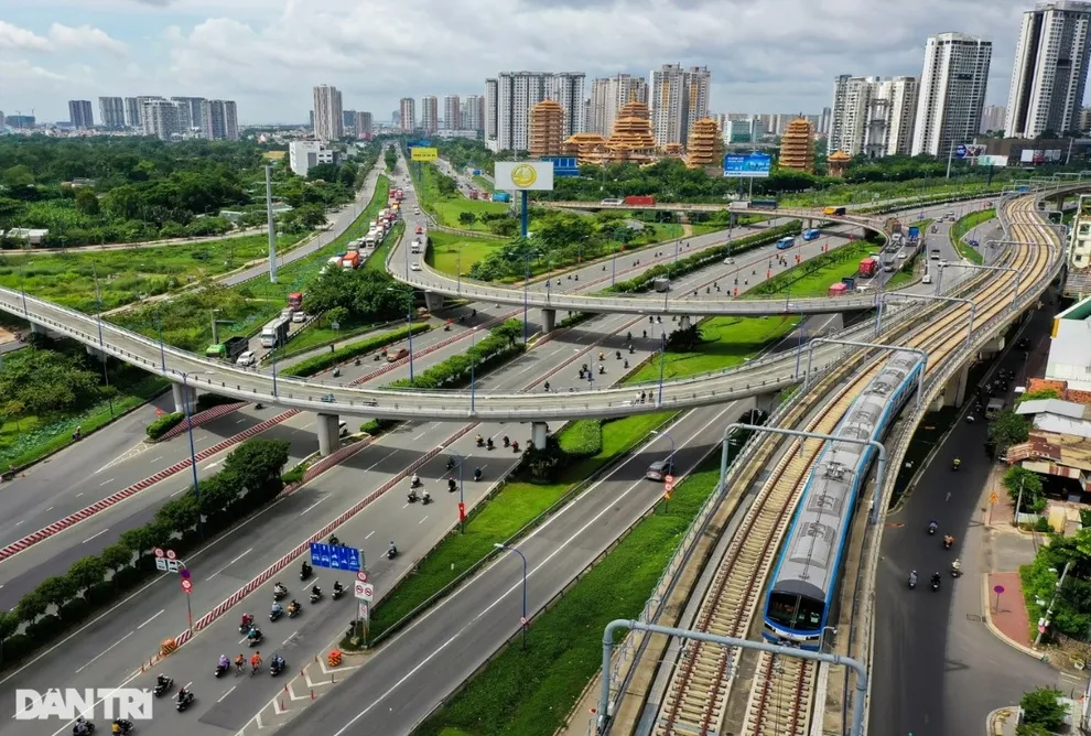 Tuyến Metro số 1 Bến Thành Suối Tiên thúc đẩy mô hình TOD tại TP HCM