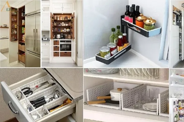 Tủ nhiều ngăn kéo giúp lưu trữ đồ đạc nhỏ gọn gàng và ngăn nắp