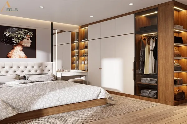Tủ trang điểm nhiều ngăn giúp sắp xếp mỹ phẩm và trang sức khoa học