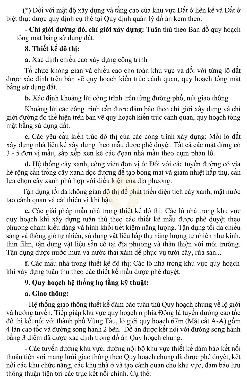 Quyết định phê duyệt quy hoạch chi tiết 1/500 dự án Gold Coast Vũng Tàu trang 5 - Đầu tư an toàn với pháp lý Gold Coast Vũng Tàu
