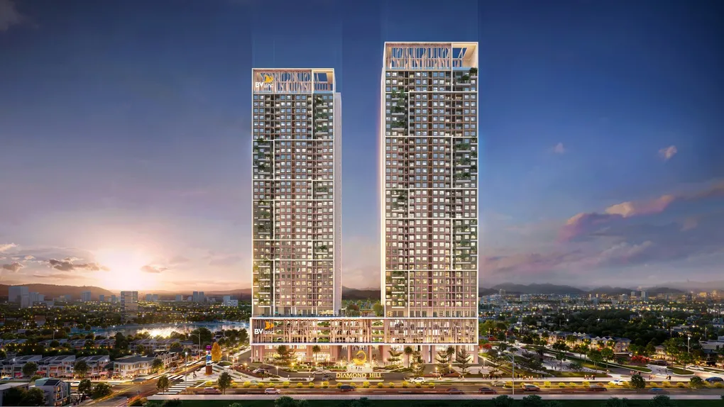Diamond Hill Thái Nguyên - biểu tượng sống tầm cao với kiến trúc hiện đại tại đô thị phát triển