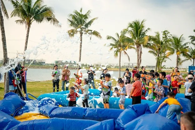 Hoạt động cộng đồng gắn kết cư dân tại dự án Nam Long, thể hiện tinh thần phát triển đô thị chung với đối tác Nhật