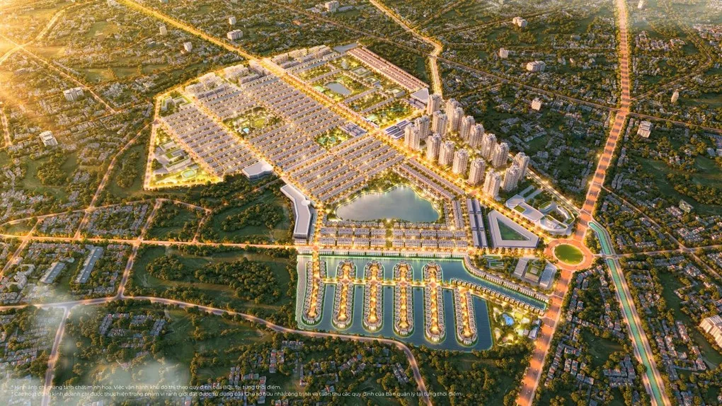 Sơ đồ vị trí chiến lược của Vinhomes Green City, tâm điểm kết nối tam giác phát triển TPHCM - Long An - Tây Nam Bộ và hưởng lợi từ hạ tầng khu Tây Bắc.