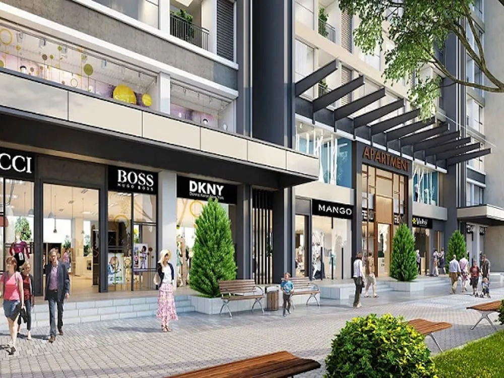 Shophouse khối đế tại tầng trệt một tòa chung cư sầm uất