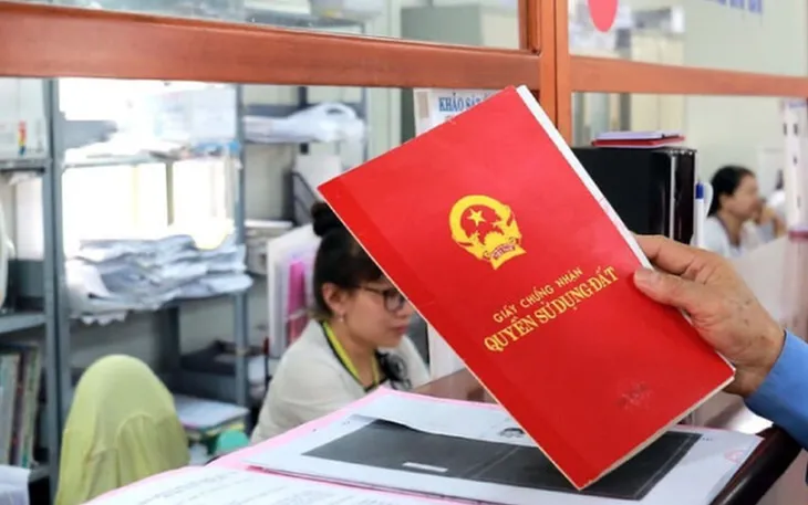 Mẫu sổ đỏ - Giấy chứng nhận quyền sử dụng đất được cấp theo quy định pháp luật Việt Nam.