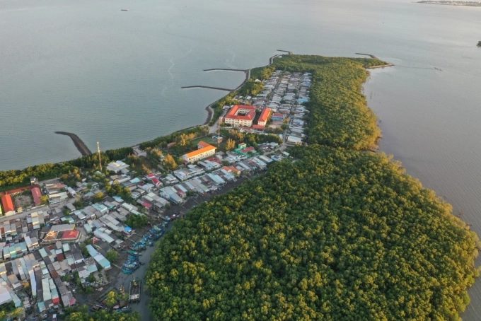 Cảng trung chuyển quốc tế Cần Giờ - Phoi canh thuc te