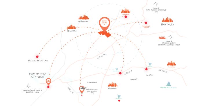 khu công nghiệp Ez.Park Đắk Lắk I - Phoi canh thuc te