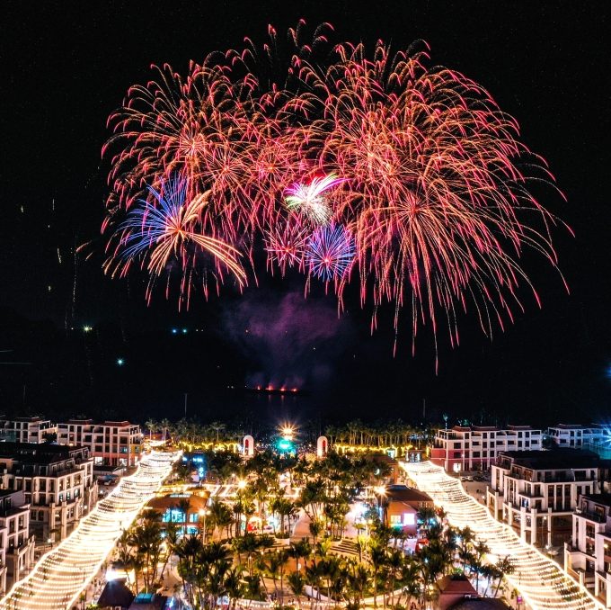 Toàn cảnh dự án Xanh Island Cát Bà nhìn từ trên cao