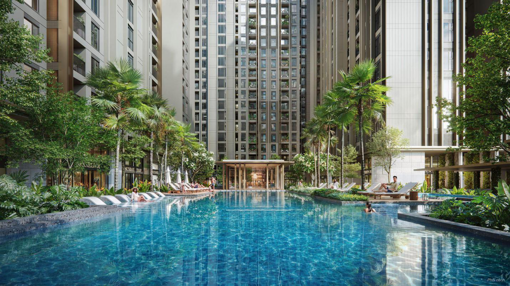 Phối cảnh dự án căn hộ mới tại TP.HCM của MIK Group.