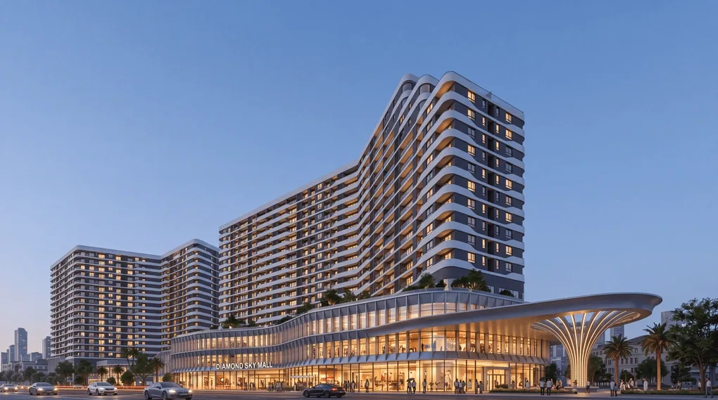 Cảnh quan đẹp của Van Phuc City với kiến trúc hiện đại và không gian xanh mát.