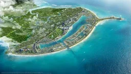 Phối cảnh tổng thể dự án Vinhomes Green Paradise Cần Giờ.