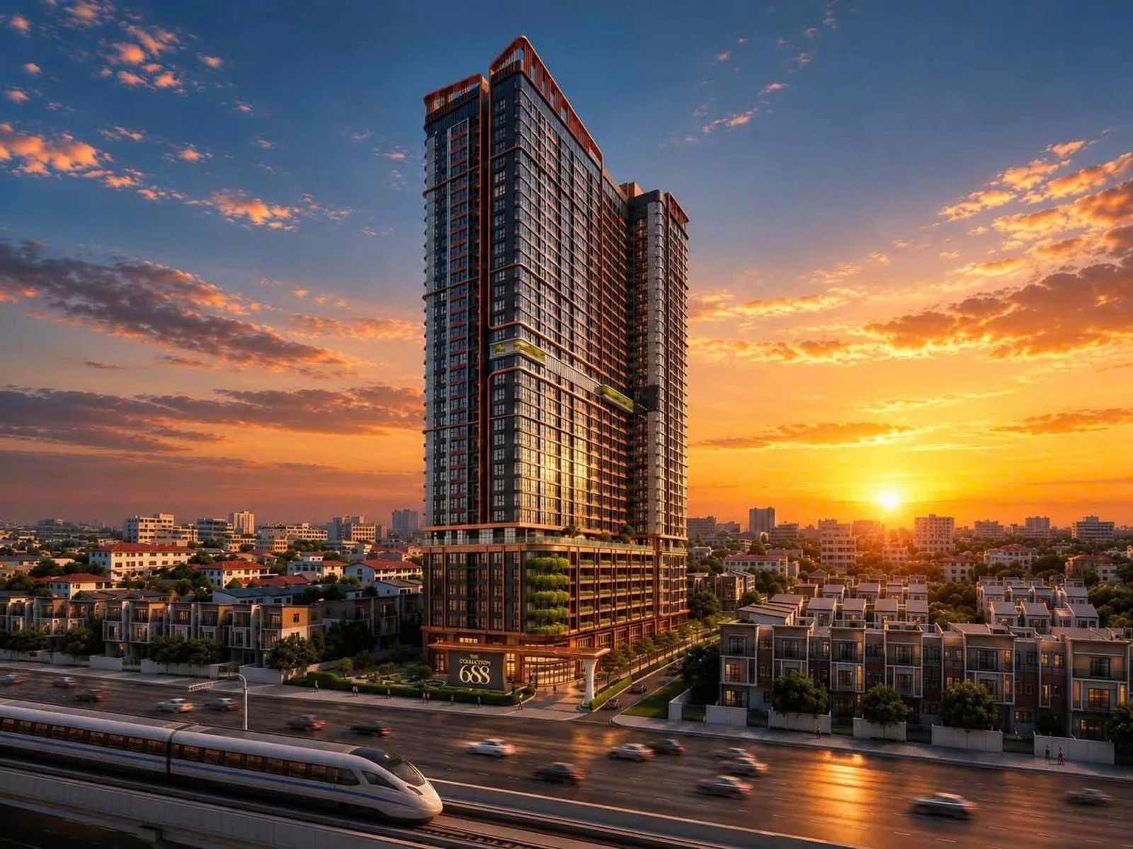 Minh họa bộ sưu tập thời trang The Collection 688 độc đáo và ấn tượng.