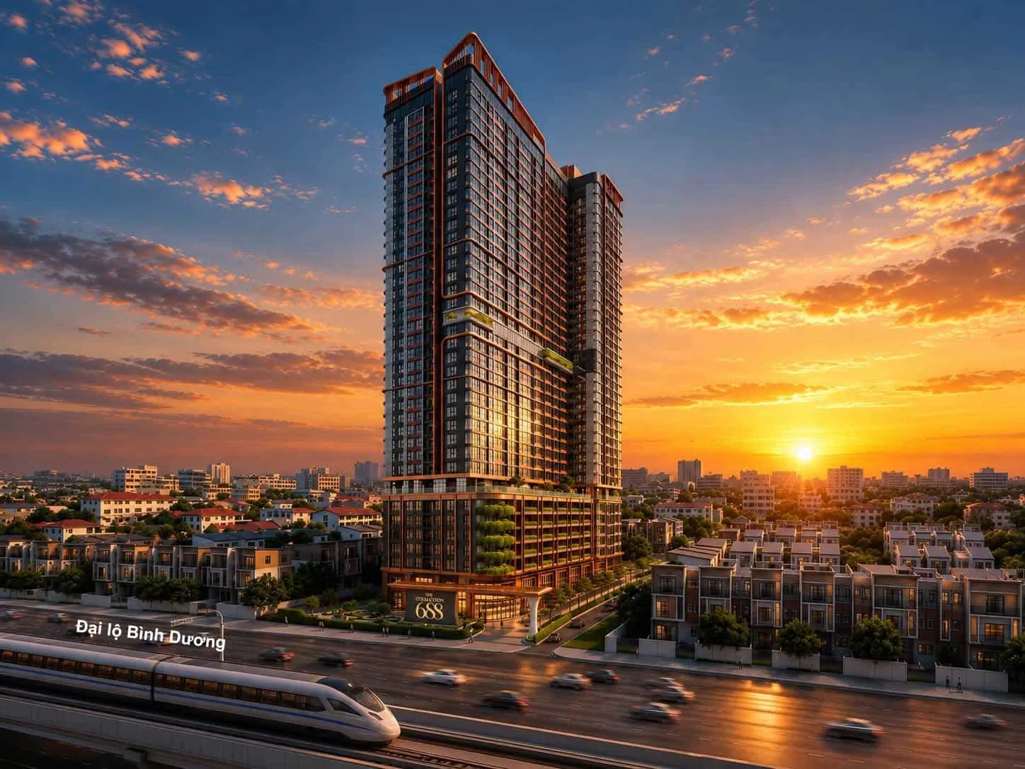 Minh họa bộ sưu tập thời trang The Collection 688 độc đáo và ấn tượng.